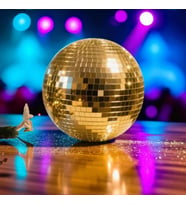 Disko Topu 20 Cm - GOLD Yüksek Kalite Profesyonel Disko Topu - Ev Dekorasyon