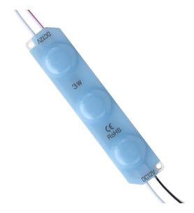 Ayt Powermaster 2835 Modül Led Mavi 12v 3w 70x15 Mm