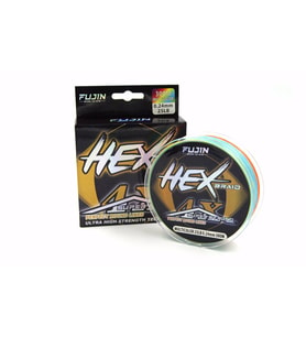 Fujin Hex Braid 4x 300mt Multicolor PE İp Misina 0,18 mm.