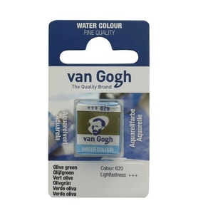 Talens Van Gogh 1/2 Tablet Sulu Boya 620 Olive Green 