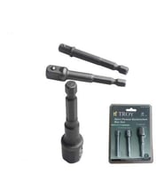 TROY 26132 Somun Lokma Adaptör Seti, 3 Lü Set ( 1/4-3/8-1/2 )