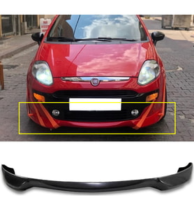 Fiat Punto Evo Steinmetz Ön Ek 2009 2010 2011 2012 Mat Siyah Plastik Ön Karlık