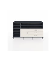 Kronos Konsol 8 Raflı 3 Çekmeceli Tek Kapaklı  176x59x99 Antrasit-Aytaşı