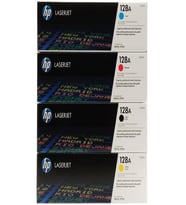 128a 4 Renk Set 320a/323a Orjinal Toner Laserjet Cp1525 - Cp1525n - Cp1525nw