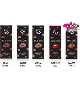 Gr Matte Lip Kit No: Pınk 1 Paket (1 x 1 Adet)