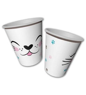 Miss Cat Karton Bardak - 8 Adet