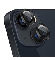 Microsonic Apple iPhone 15 Plus Tekli Kamera Lens Koruma Camı Siyah (Siyah)