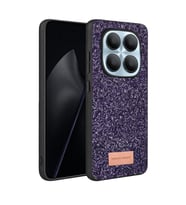Onegif Xiaomi Redmi Note 15 4G Bright Simli Kapak - Derin Mor