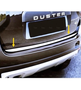 Dacia Duster Krom Bagaj Alt Çıtası 2010-2018 Arası Paslanmaz Çelik