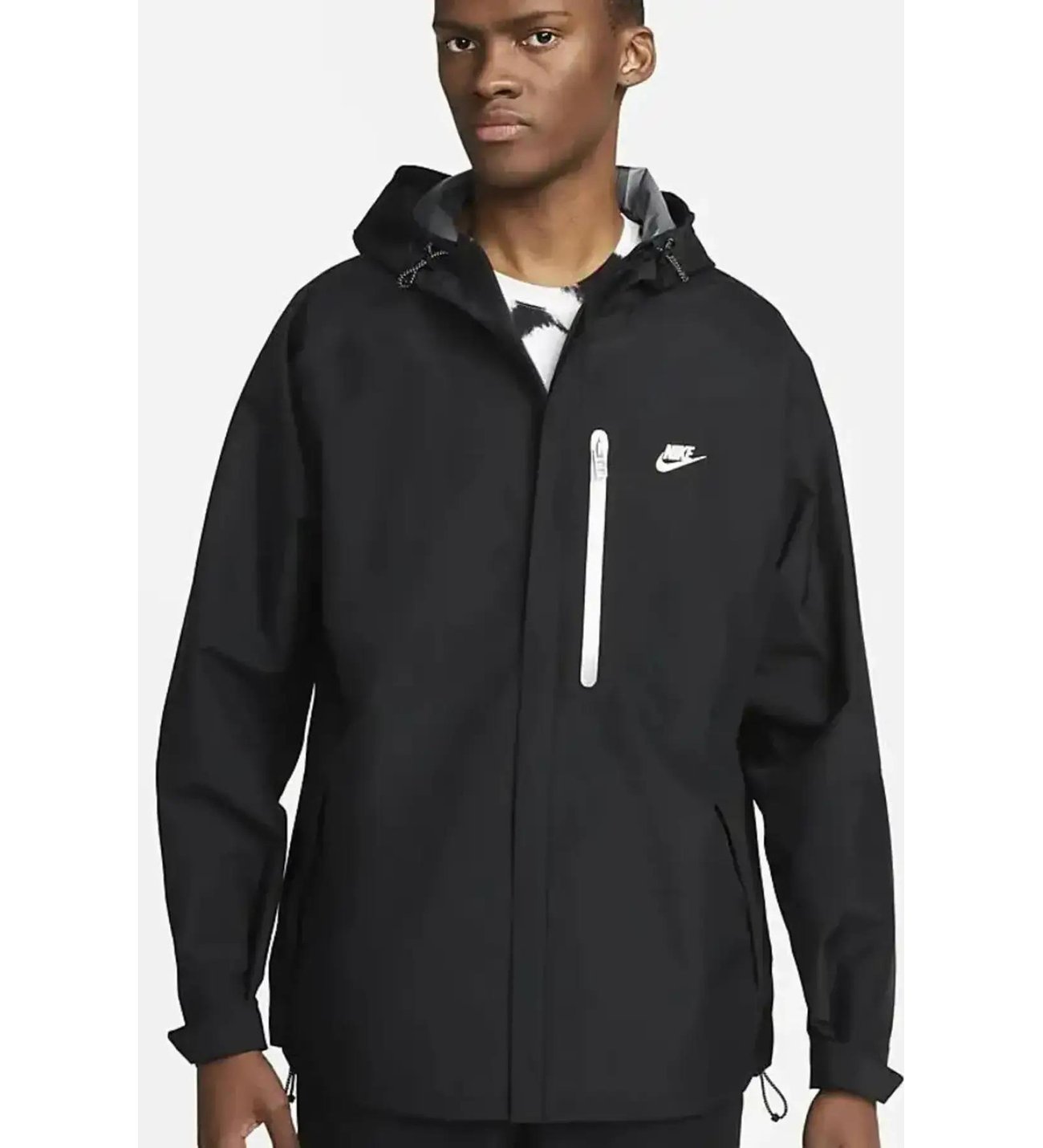 Nike Sportswear Storm-Fit Legacy Shell Full-Zip Erkek Siyah Günlük