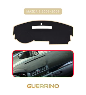 MAZDA 3 2003-2009TORPİDO KORUMA HALISI BEJ KENAR