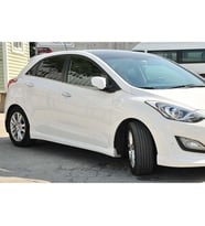 Hyundai i30 Sport Marşpiyel Seti plastik,astarlı 2012 - 2017