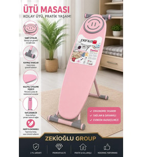 ÜTÜ MASA Perilla Premium Ütü Masası Katlanabilir ÜTÜ MASASI Kaymaz Ayaklı ÜTÜ MASASI Buhar Geçirgen Yüzey ütü masası