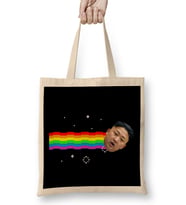 Kim Jong Un Nyan Cat Bez Çanta Uzun Saplı