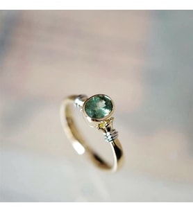 Algier Green Topaz Yüzük AK-1314