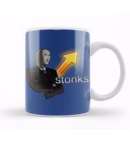 Stonks Kupa Bardak Porselen