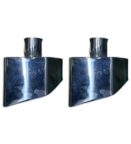 G30 UYUMLU KROM 2 Lİ ELİPS MODEL EGZOZ UCU (Standart)