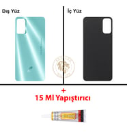 Reeder Yapıştırıcı S19 Max Pro S Turkuaz Yapıştırıcı B-7000 Yapıştırıcı Arka Kapak Arka Cam Batarya Kapağı Lazer Kesim Kapak Pil Kapağı Back Cover