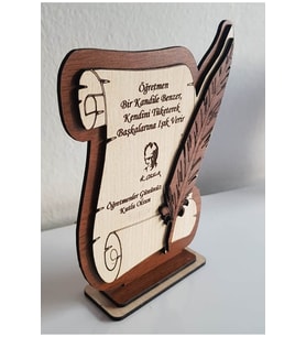 Öğretmenler Günü Hediyesi Plaket
