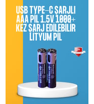 Lityum AAA Pil – Düşük Enerji Tüketen Cihazlar İçin Maksimum Dayanıklılık