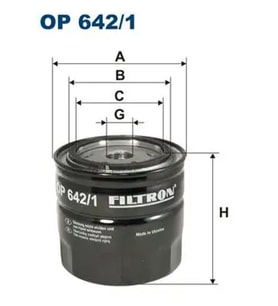 FILTRON OP6421 Yag Filtresi 8200007832 EA00001160B