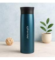 Kişiye Özel  Laçivert 304 Çelik Termos  500 Ml