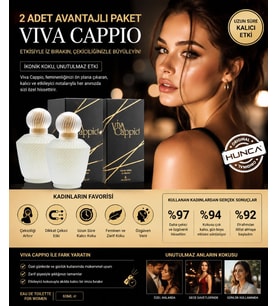 Viva Cappio Kadın Parfümü 60 ml 2'li AVANTAJLI PAKET