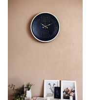 36 Cm Krem Dekoratif Duvar Saati