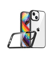 Apple iPhone 14 Plus Uyumlu Kılıf Zore Flora Kapak (Siyah)