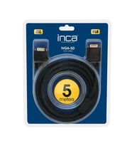 Inca IVGA-50 Vga 5MT Altın Uçlu Blister VGA Kablo ( yüzde 99.50 Bakır)