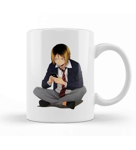 Haikyuu Kenma Kozume Kupa Bardak Porselen