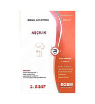 Egem Yayınları Açık Öğretim Aşçıık 2 Sını 3. Dönem (güz) Konu Anlatımlı Soru Bankası (Çok Renkli)