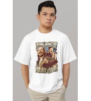 Tasarım Post Malone Rapper Şarkıcı Baskılı Unisex Oversize Tişört