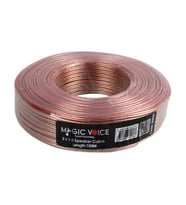 Magicvoice 2x1,0 Mm Şeffaf 100 Metre Hoparlör Ses Sistemi Kablosu Mert Kablo