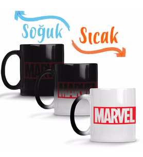Marvel Sihirli Kupa Bardak Porselen