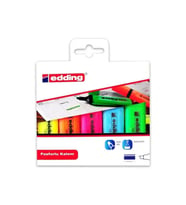 Edding Fosforlu Kalem Karışık Renk 5 Lİ 344 (40 Paket)