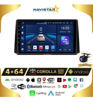 Toyota Corolla 2019-2021 Model 4GB + 64GB Android 13 Kablosuz Carplay Navigasyon Multimedya Sistemi