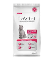 La Vital Somonlu Kısırlaştırılmış Kedi Maması 1,5 Kg