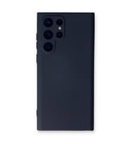 Samsung Galaxy S24 Ultra Kılıf Nano İçi Kadife Silikon - Lacivert