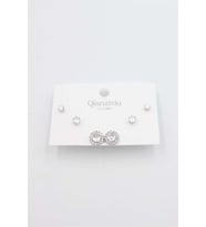 Çoklu Set Küpe - Gümüş