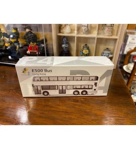 Tiny E500 Bus Hong Kong (Yaklaşık 5 CM) Model Araba