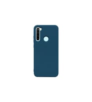 Xiaomi Redmi Note 8 İçi Kadife Silikon Kılıf Lacivert