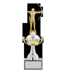 ODAK KUPA - Figürlü Kupalar - Okçu Figürlü Kupalar FG-046 B - 33 cm