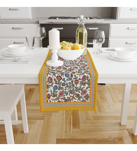 Adawall Colorful Flowers Runner 140x45CM