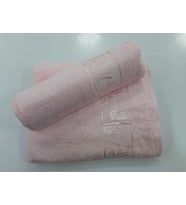 Romans Bambu 2li Banyo Havlu Takımı Pudra