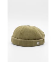 Vintage Retro Bej Eskitme Pamuk Cap Docker Şapka