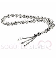 Söğütlü Silver Telkari oksitli tesbih