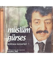 (Plak Değildir CD dir) CD Müslüm Gürses Açık Hava Konserleri 1 CD (Karışık)