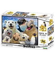 Prime 3D - Kutup Hayvanları Selfie 100 Parça Puzzle 10695