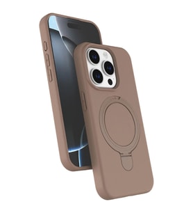 Apple İphone 14 Pro Max Regal Magsafe Standlı Kapak - Çöl Titanyum
